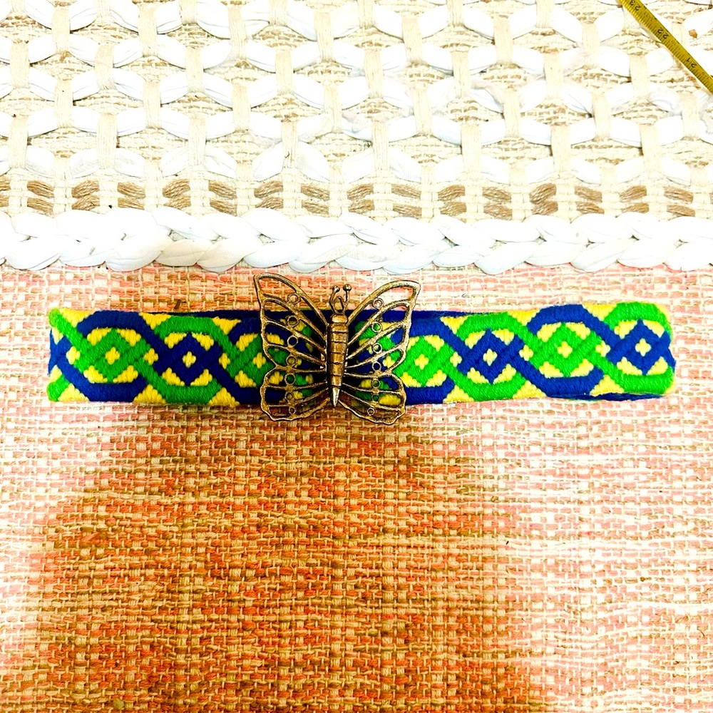 RARE VINTAGE butterfly belt